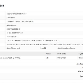 Acar Süt Ürünleri Ağustos Sıcağında Bozulan Kaşar Siparişi!