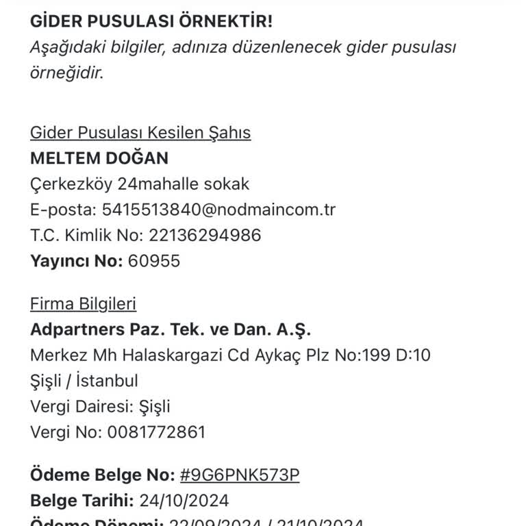 Vodafone Kampanyasında Kazandığım Paranın Ödenmemesi