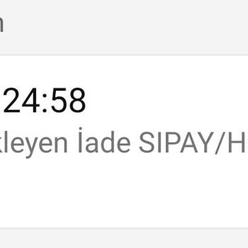 Holly Lolly İade Tutarını Ödemedi!