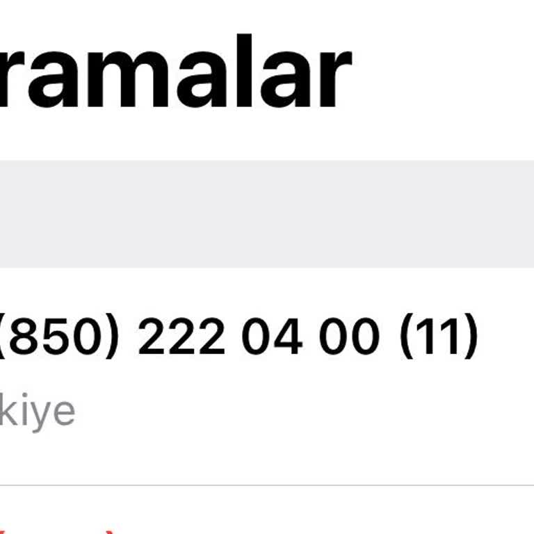 Mobil Bildirim Sorunu: Müşteri Hizmetlerine Ulaşamıyorum