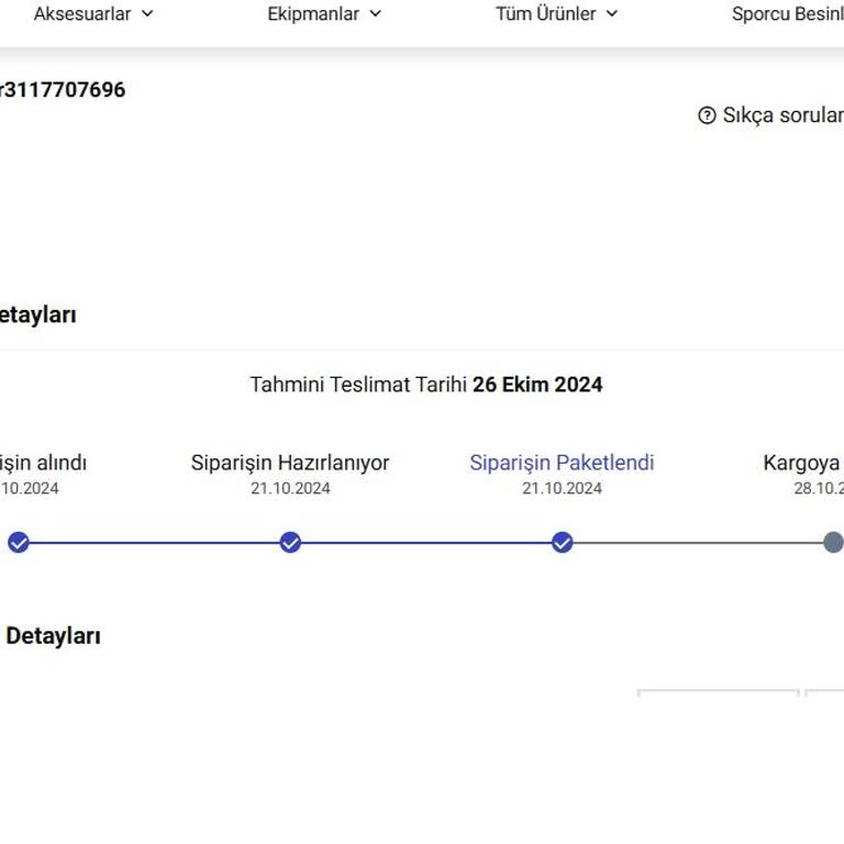 Kargoya Verilmeyen Sipariş Mağduriyeti