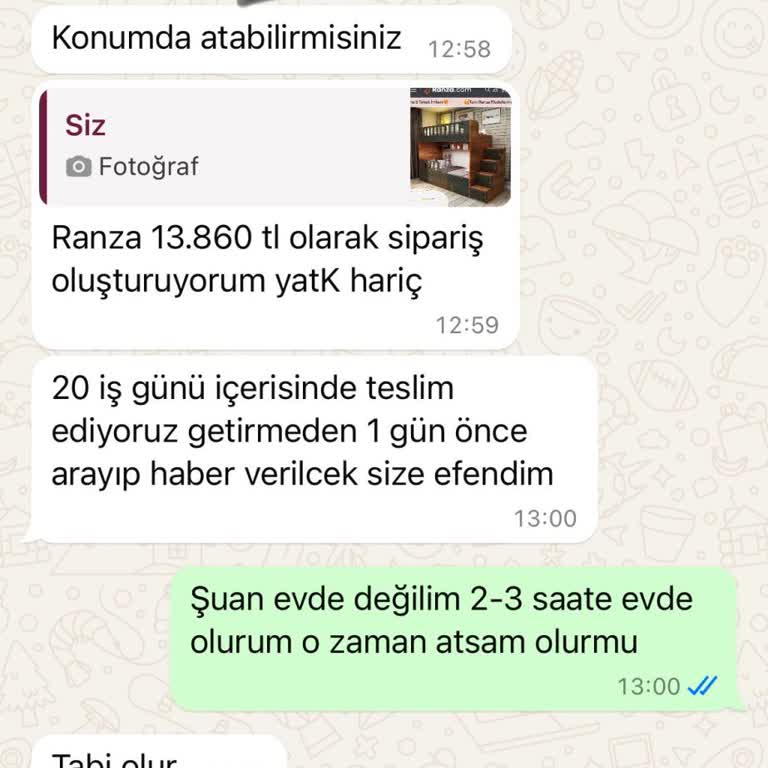 Ranza Siparişinde Teslimat Sorunu Ve İletişim Eksikliği