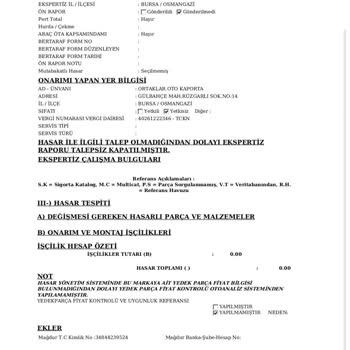 Sompo Japon Sigorta İle Uzun Süreli Kaza Raporu Sorunu