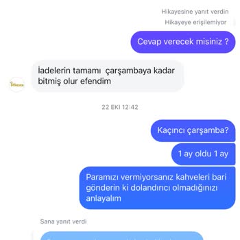 Fitforever'dan Kahve Siparişinde Büyük Hayal Kırıklığı