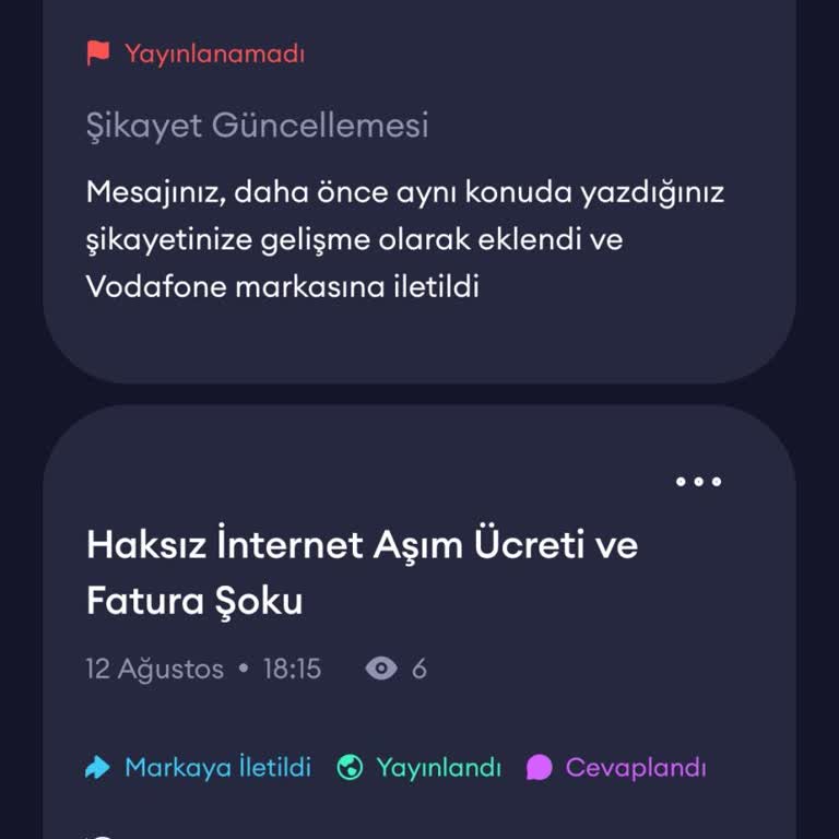 Şikayetvar Uygulaması Şikayetimi Yayınlamıyor: Mağduriyetim Artıyor