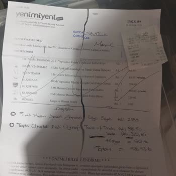 Yanlış Ürün Gönderimi Ve İade Sorunları