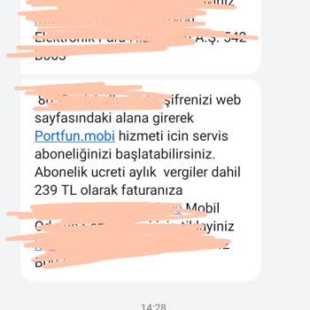 Vodafone Habersiz Mobil Ödeme