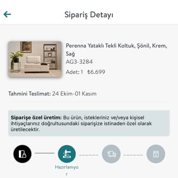 Vivense'den Koltuk Siparişi: Teslimat Gecikmesi Ve İletişim Sorunları