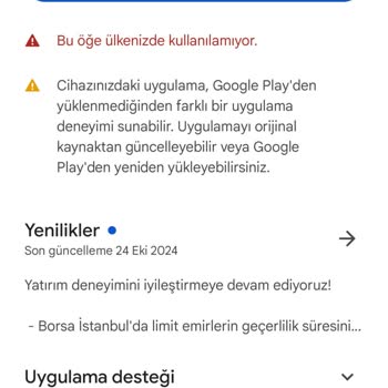 Güncelleme Sonrası KKTC'de Hesaba Erişim Sorunu