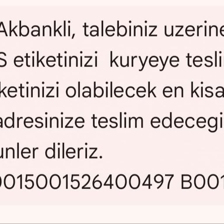 Akbank HGS Teslimat Sorunu Ve Müşteri Hizmetleri İlgisizliği