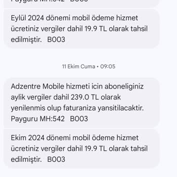 Yanlış Abonelik Bildirimleri Ve Yetersiz Müşteri Hizmeti