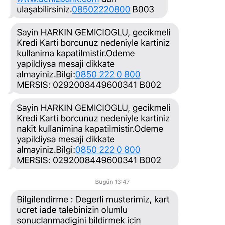 Kullanılmayan Kredi Kartına Haksız Aidat Ve Kredi Notu Düşüşü