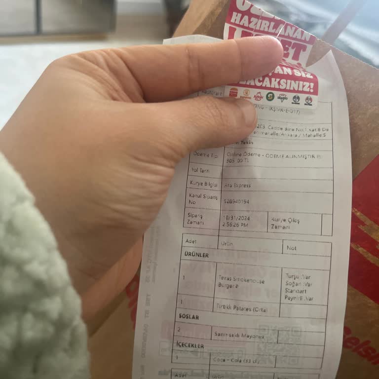 Eksik Malzemeli Hamburger Hayal Kırıklığı