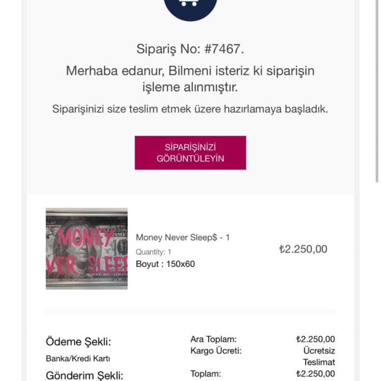 Clyartstore.com'dan Sipariş Sonrası İletişim Sorunu Ve Geciken Teslimat