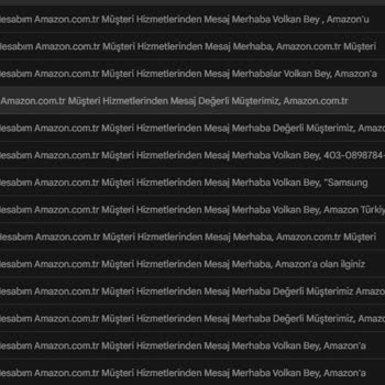 Amazon'dan Ücret İadesi Gecikmesi Ve Güven Sorunu