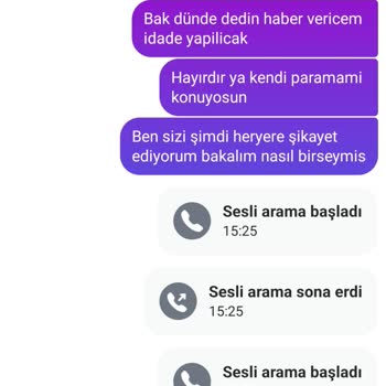 Sorumsuz Hizmet Ve İade Sorunu