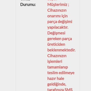 Tecno Ve KVK Servisi Arasında Mağduriyet