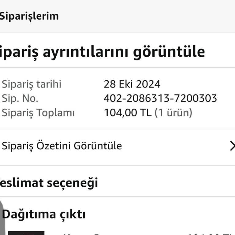 Amazon Prime Teslimatında Hayal Kırıklığı