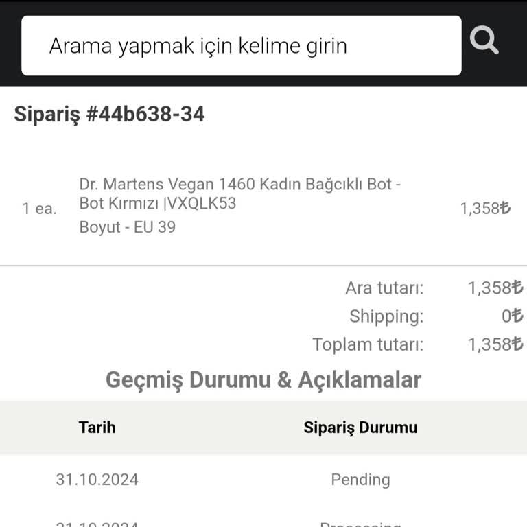 Dr Martens Şikayeti