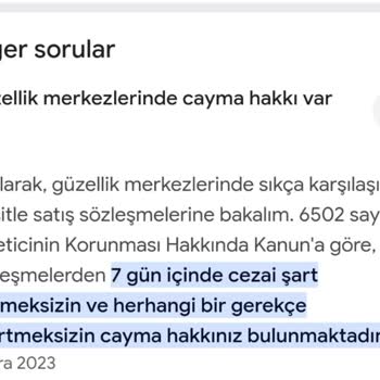 Cayma Hakkı İhlali Ve Sözleşme Sorunları