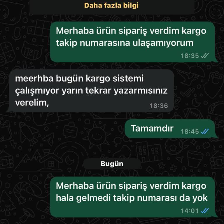 Kargolanmayan Sipariş Ve İlgisiz Müşteri Hizmetleri