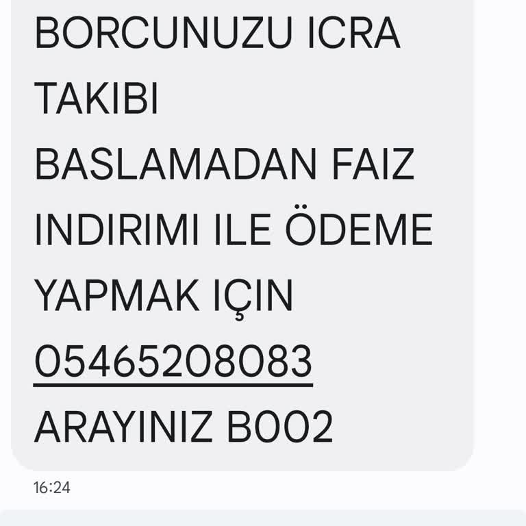 Uckoclar Hk (SMS) Hukuk Bürosu Adıyla Yanıltıcı Mesajlar