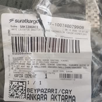 Yanlış Ürün Ve Hasarlı Teslimat Sorunu