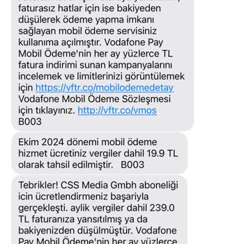 Hatalı Tıklama Sonrası İstenmeyen Üyelik Ve Para Kesintisi