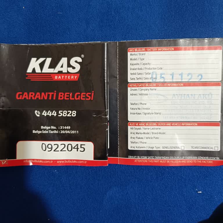 Garanti Süresi Ve Akü Değişim Sorunu