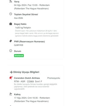 Corendon Airlines CD 970 Flug mit Verspätung nach Rotterdam verursacht große Probleme