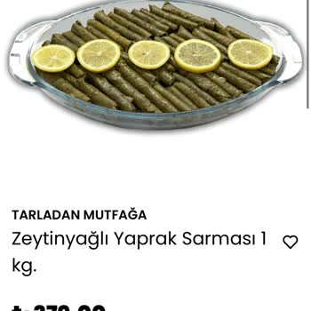 Tarladan Mutfağa Zeytinyağlı Sarma Deneyiminde Hayal Kırıklığı