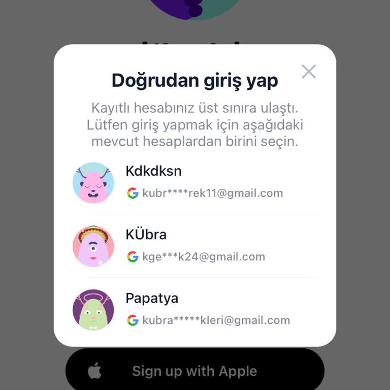 Litmeç Uygulamasında Hesap Giriş Sorunu