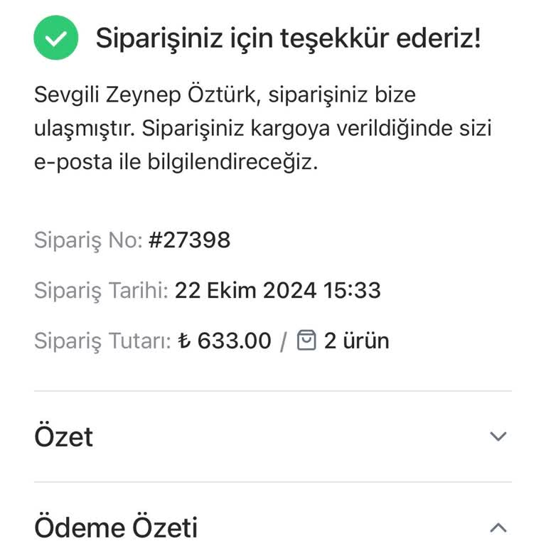 Sipariş Verdim, Ne Ürün Var Ne Geri Dönüş!