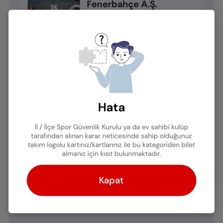 Passolig Bilet Alımında Takım Logosu Engeli