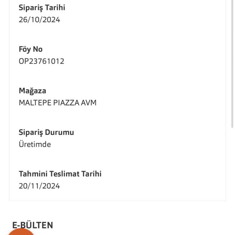 Atasun Optik'te Gözlük Teslimatında Yaşanan Güven Sorunu