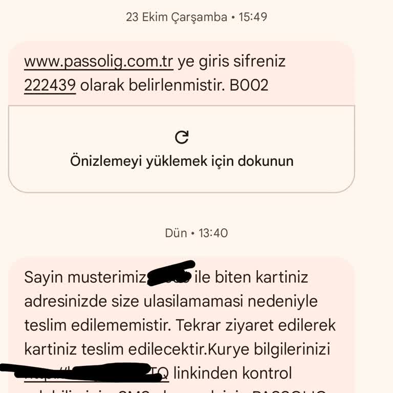Passolig Kartı Teslimatında Yaşanan Kargo Ve İletişim Sorunları
