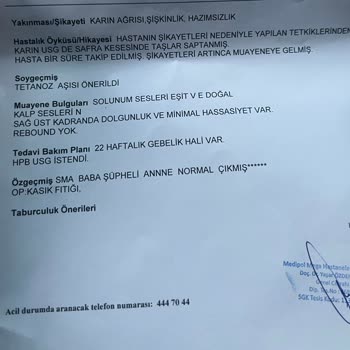 Hamilelik Nedeniyle Reddedilen Tedavi Talebi