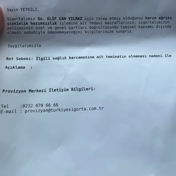 Hamilelik Nedeniyle Reddedilen Tedavi Talebi