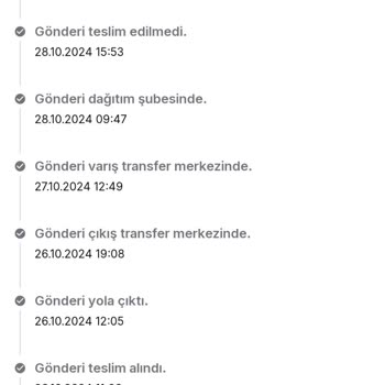 İade Kargosunda Teslimat Sorunu