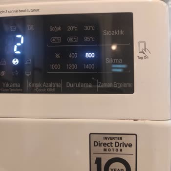 LG Çamaşır Makinesinde Paslanma Sorunu!