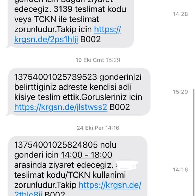 Yanlış Teslimat Bildirimi Ve Kayıp Kargo