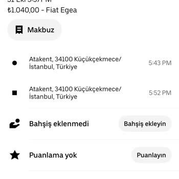 Uber Uygulamasında Şok Edici Ücret Farkı