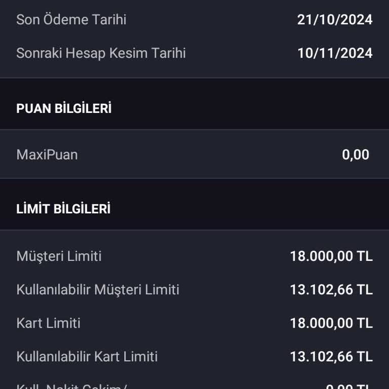 Kredi Kartı Kullanımında Limit Ve Transfer Sorunu