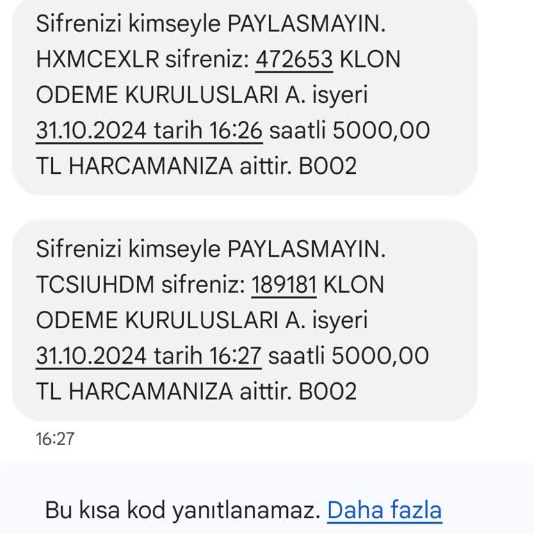 Hesabımdan İzinsiz Para Çekildi!