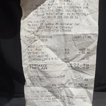 LCW Ayakkabıda Beklenmedik Yırtık Sorunu