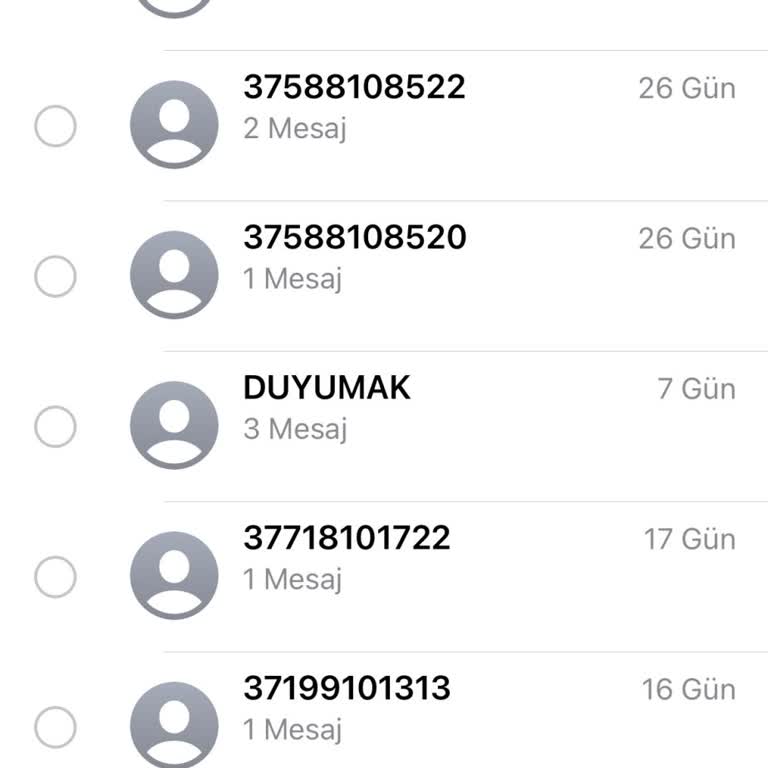 Sürekli Gelen Bilinmeyen SMS'ler Yüzünden Hattımı Değiştirmek Zorunda Kalacağım!