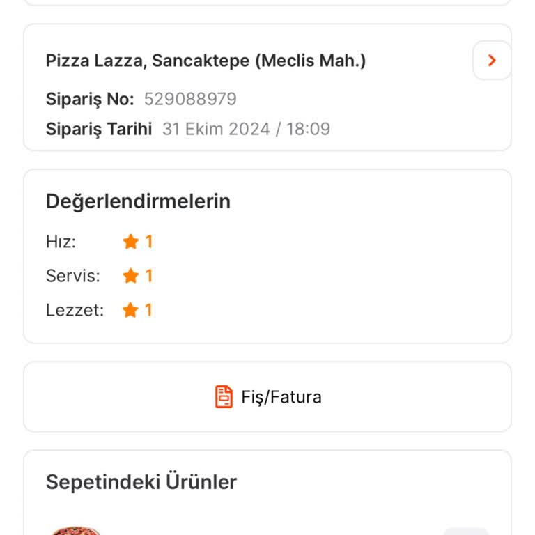 Teslim Edilmeyen Sipariş Ve İlgisiz Destek