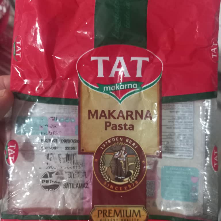 Hediye Makarna İçinden Çıkan Gizemli Madde