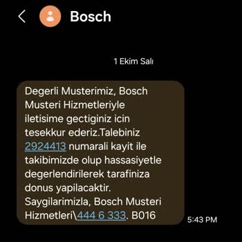 Bosch Buzdolabı Tamirinde Yanlış Parça Değişimi Ve Para İadesi Sorunu