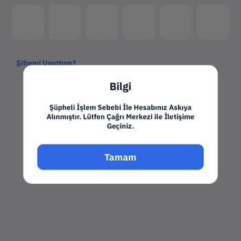 Hesap Askıya Alındı: Çözüm Bekleyen Müşteri